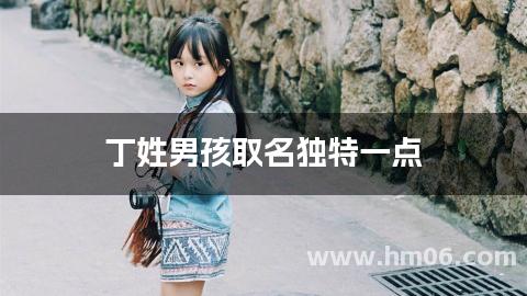丁姓男孩取名独特一点