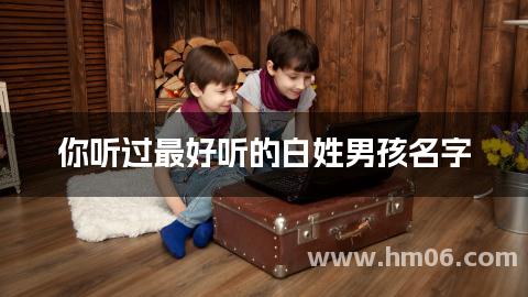 你听过最好听的白姓男孩名字