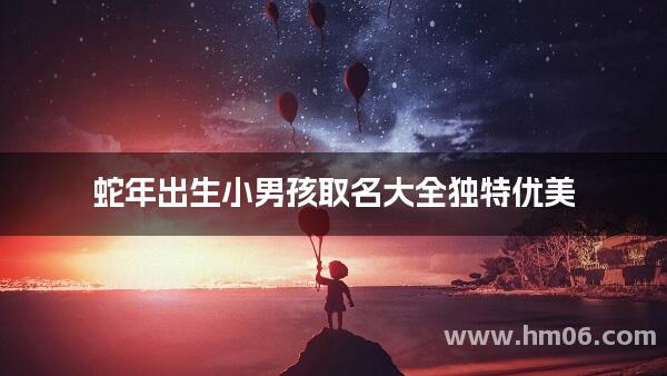 蛇年出生小男孩取名大全独特优美