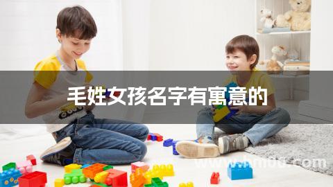 毛姓女孩名字有寓意的