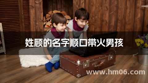 姓顾的名字顺口带火男孩