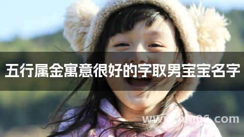 五行属金寓意很好的字取男宝宝名字