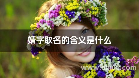 婧字取名的含义是什么