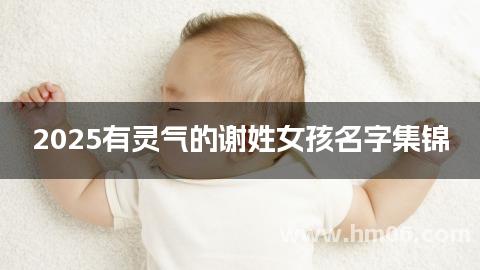 2025有灵气的谢姓女孩名字集锦