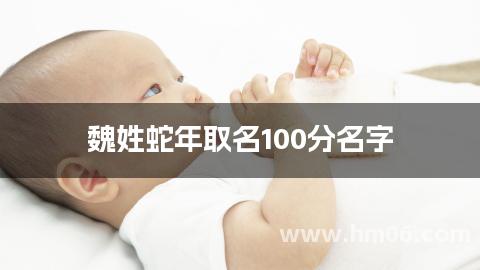 魏姓蛇年取名100分名字