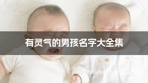 有灵气的男孩名字大全集（诗词中优选）