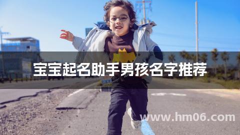 宝宝起名助手男孩名字推荐