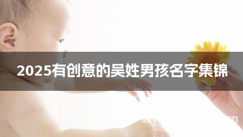 2025有创意的吴姓男孩名字集锦