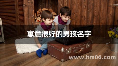 寓意很好的男孩名字