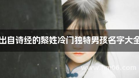 出自诗经的黎姓冷门独特男孩名字大全