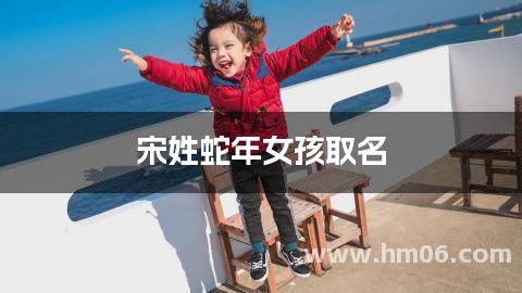 宋姓蛇年女孩取名