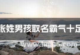 张姓男孩取名霸气十足