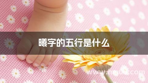 曦字的五行是什么