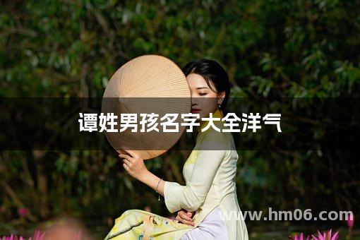 谭姓男孩名字大全洋气