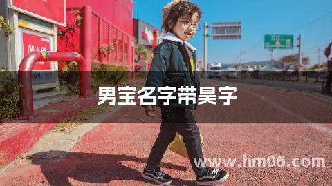 男宝名字带昊字