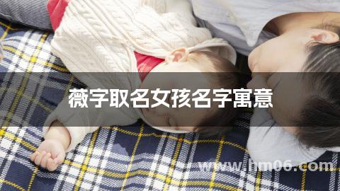 薇字取名女孩名字寓意