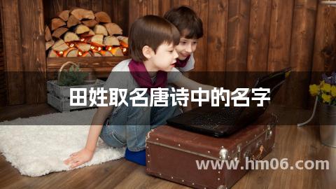 田姓取名唐诗中的名字