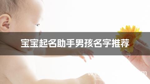 宝宝起名助手男孩名字推荐