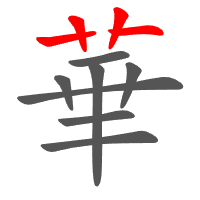 華